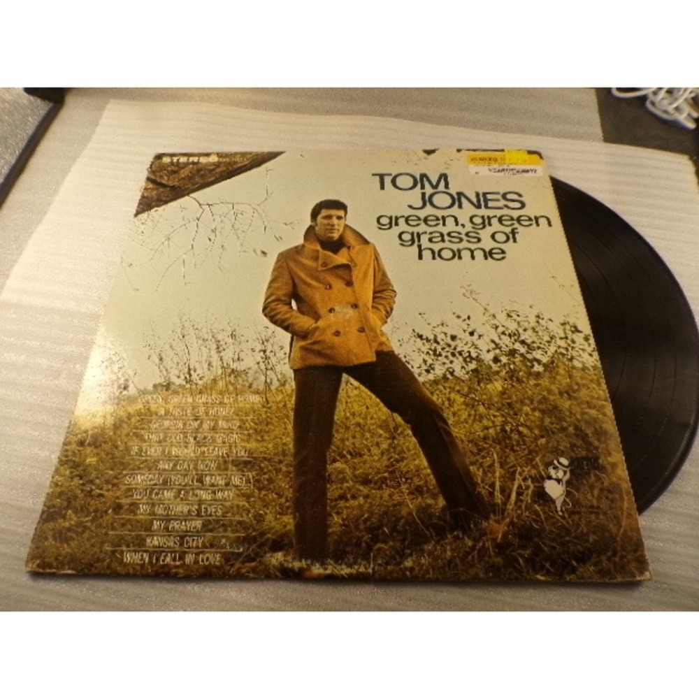 Tom Jones Green Green Grass of Home Vinyl LP Parrot PAS 71009 Stereo 1967 Pop